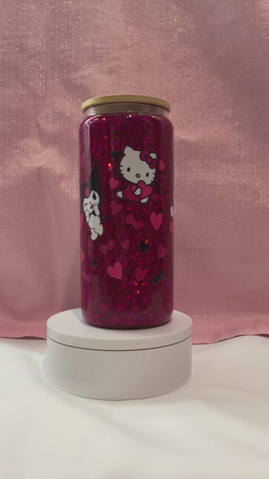 Hello Kitty & Kuromi Snowglobe